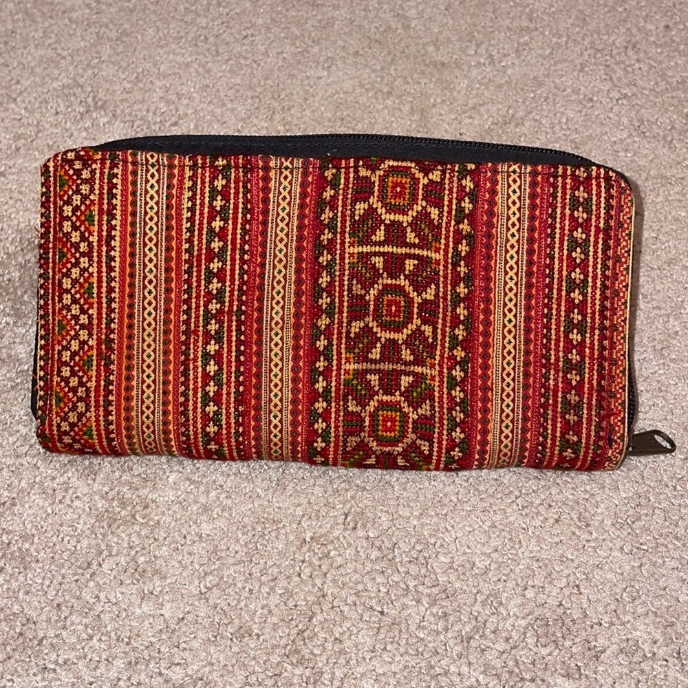 Thai Clutch Purse - Amber